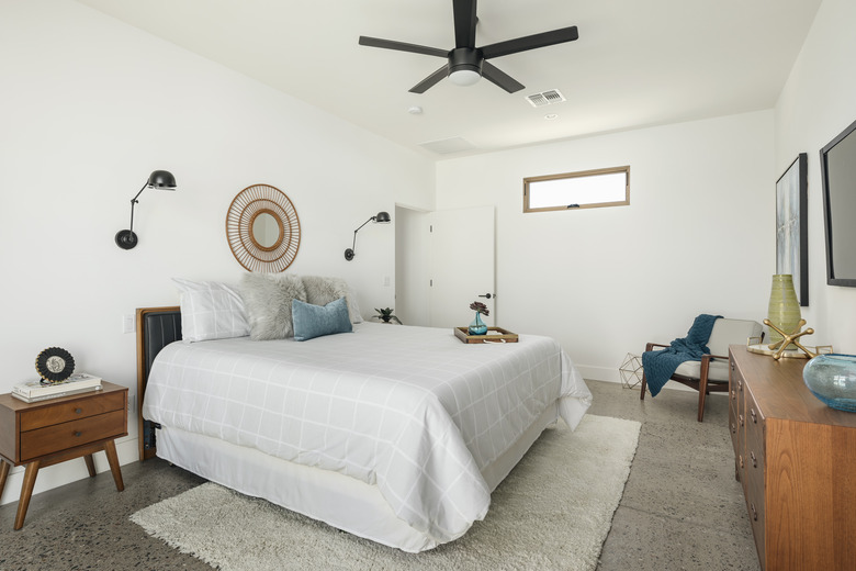 Canal House master bedroom.