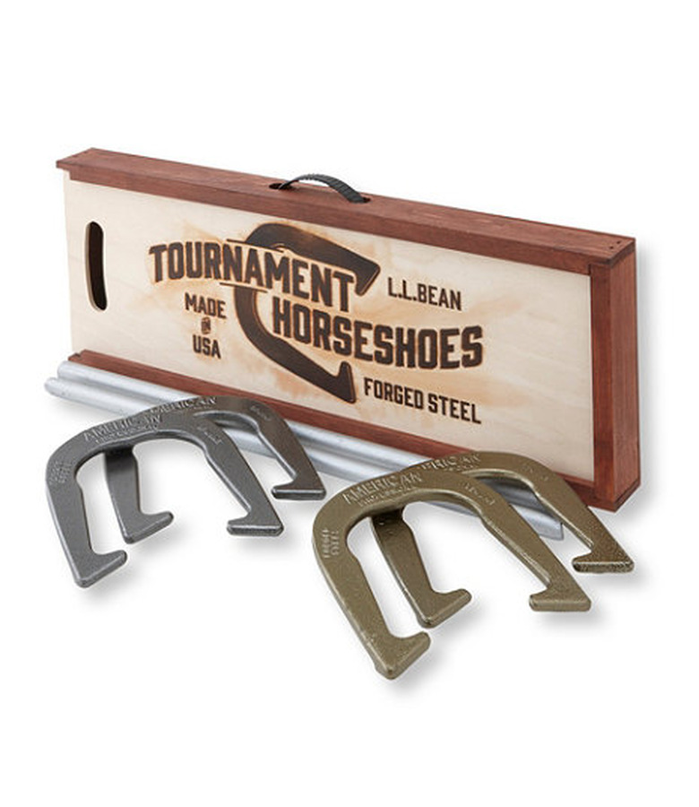 Horseshoes and the box they came in