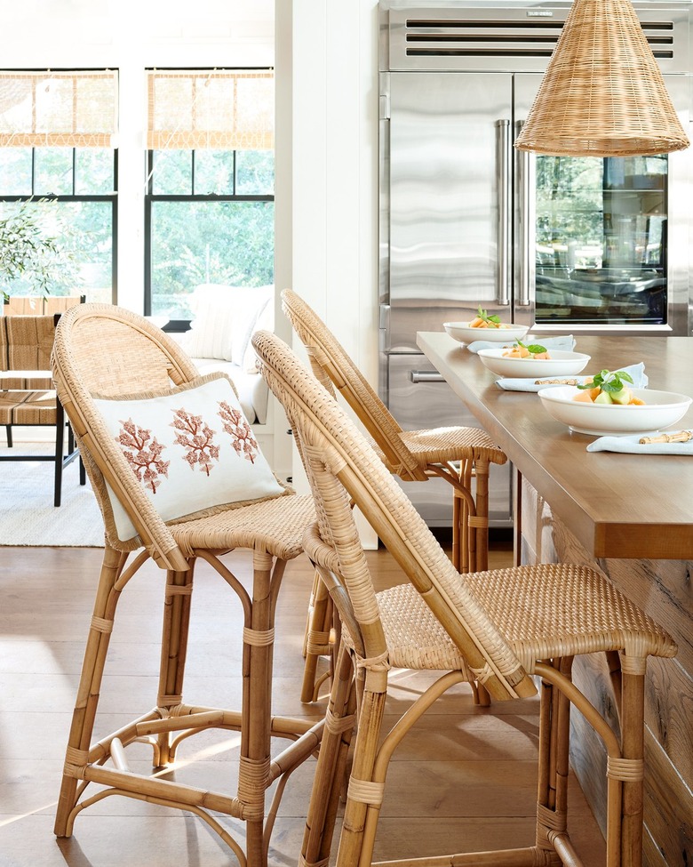 serena & lily boho furniture bar stools