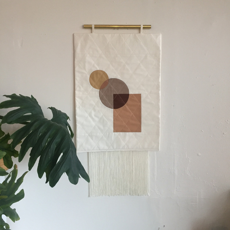 quilted wall hanging