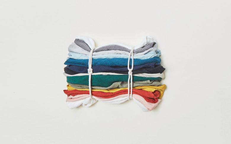 linen napkins in bright colors