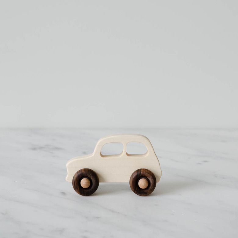 wooden car