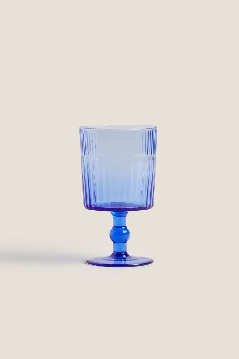 Raised Line Wine Glass