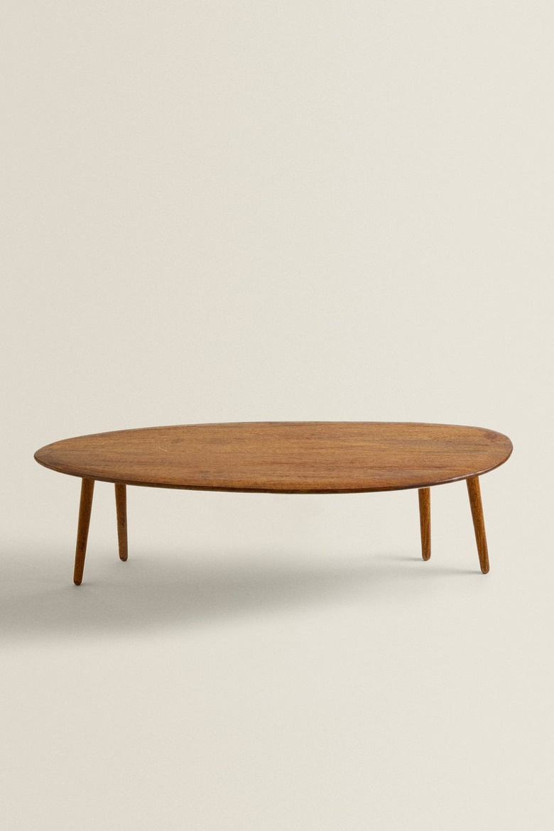 Beveled Wooden Table