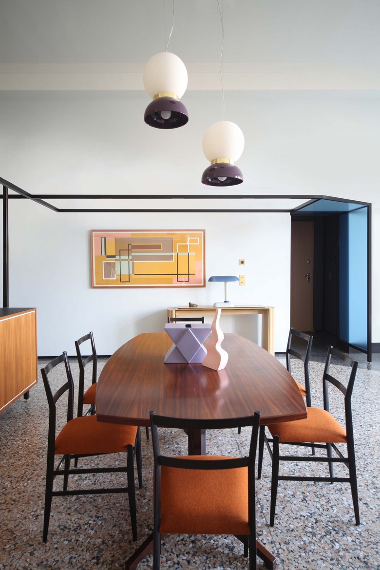 midcentury dining room
