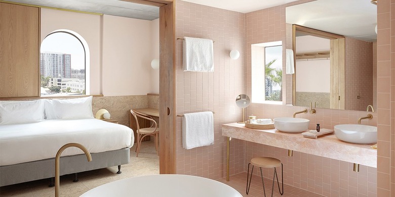 The Calile Hotel room