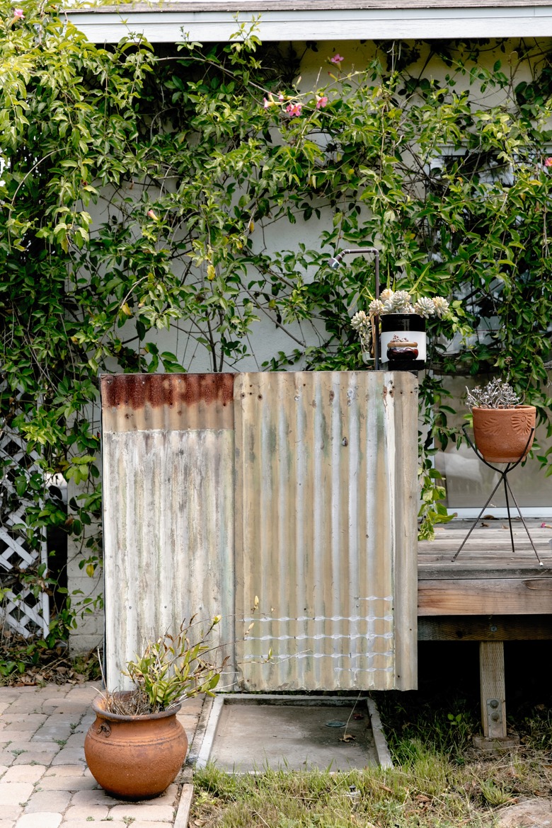 Outdoor shower