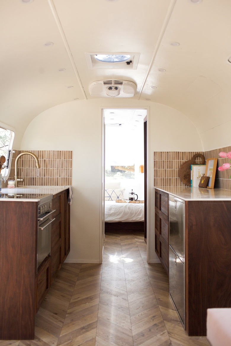 Airstream kitchen