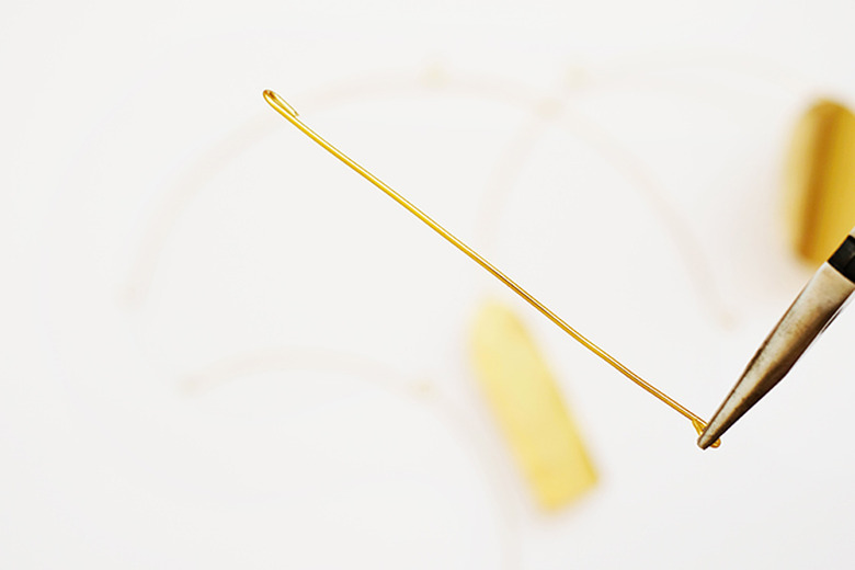 create a few 5 straight lengths and bend both ends to create loops