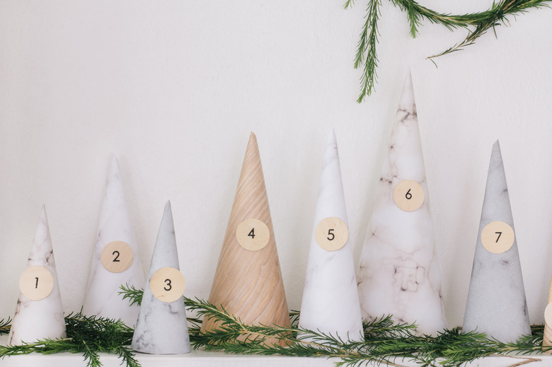 DIY modern advent calendar
