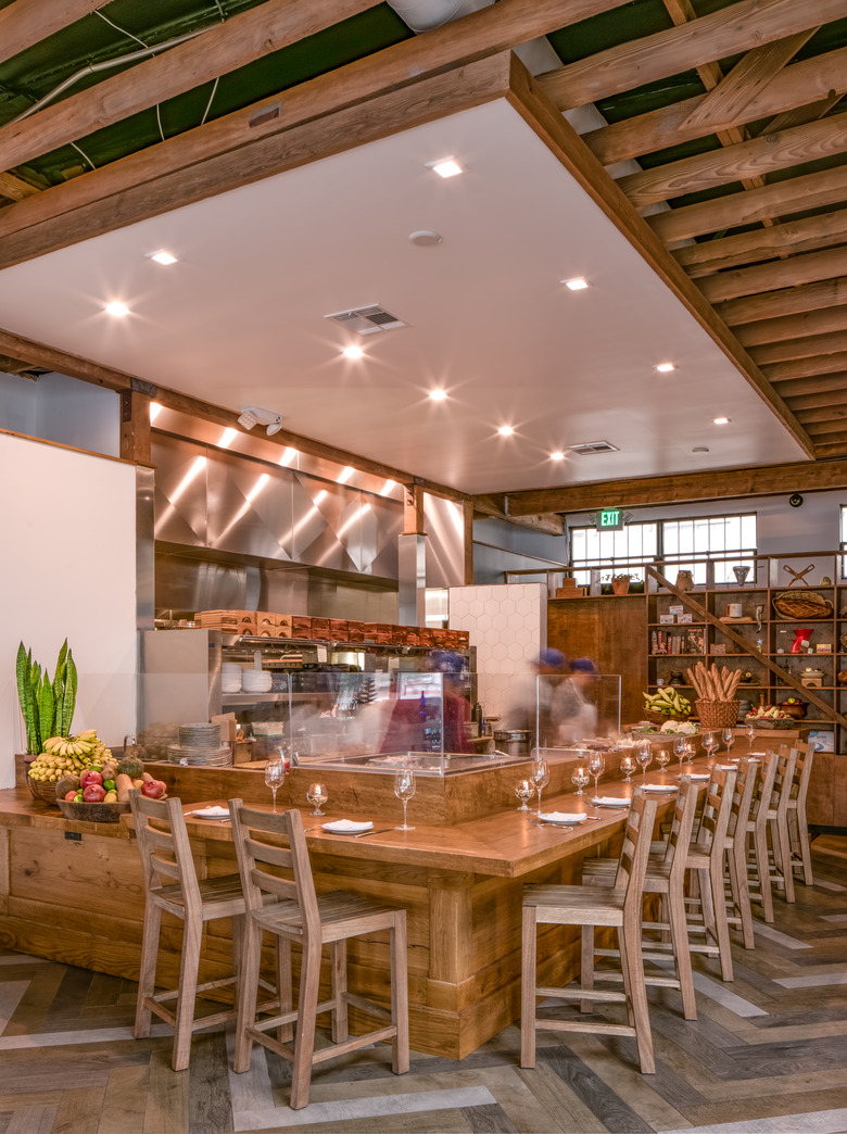 The Mar Vista kitchen.