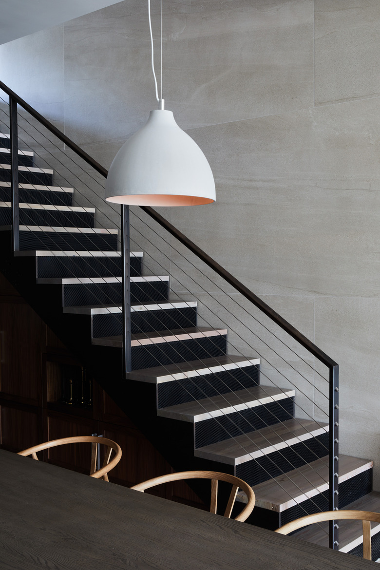 industrial staircase