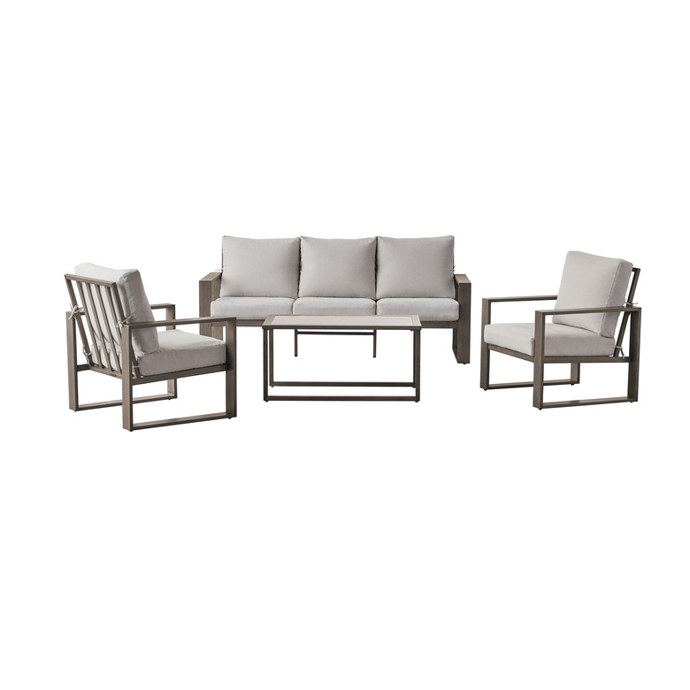 Better Homes & Gardens Belle Haven 4-Piece Conversation Outdoor Furniture Set