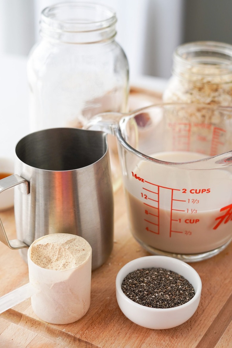 overnight oats ingredients