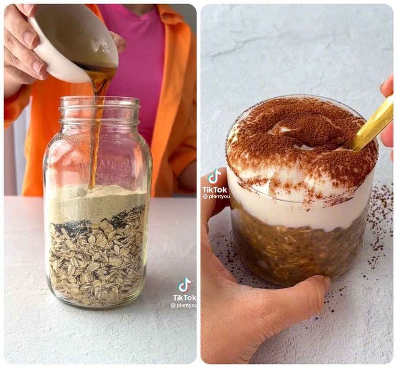 tiramisu overnight oats