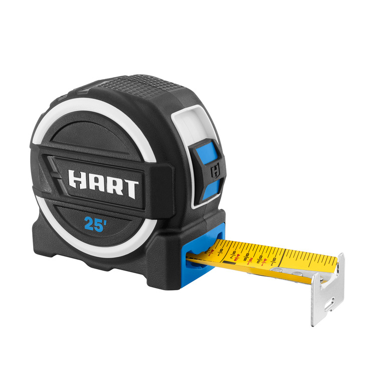 HART 25-Foot Pro Grade Non-Magnetic Tape Measure