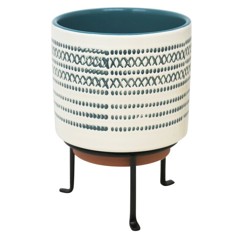 Joss & Main Laureen Ceramic Pot Planter