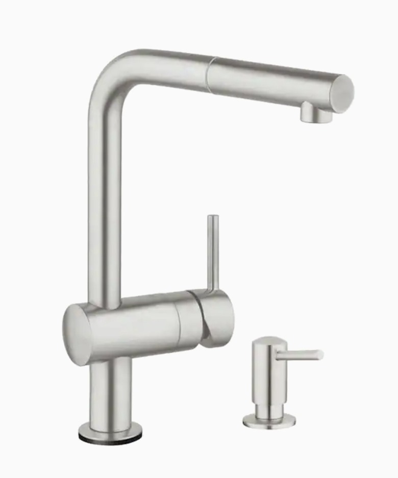 Minta Supersteel 1-Hand Pull-Out Touch Kitchen Faucet