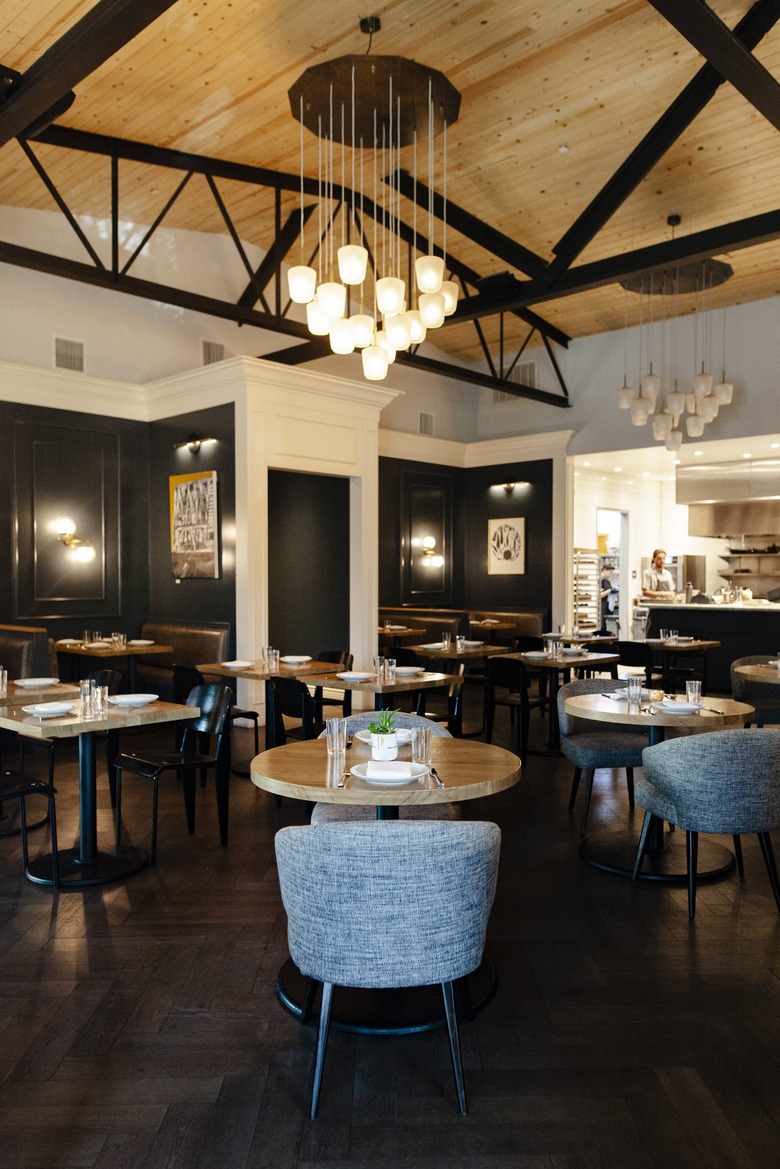 The newly renovated dining room at Canon