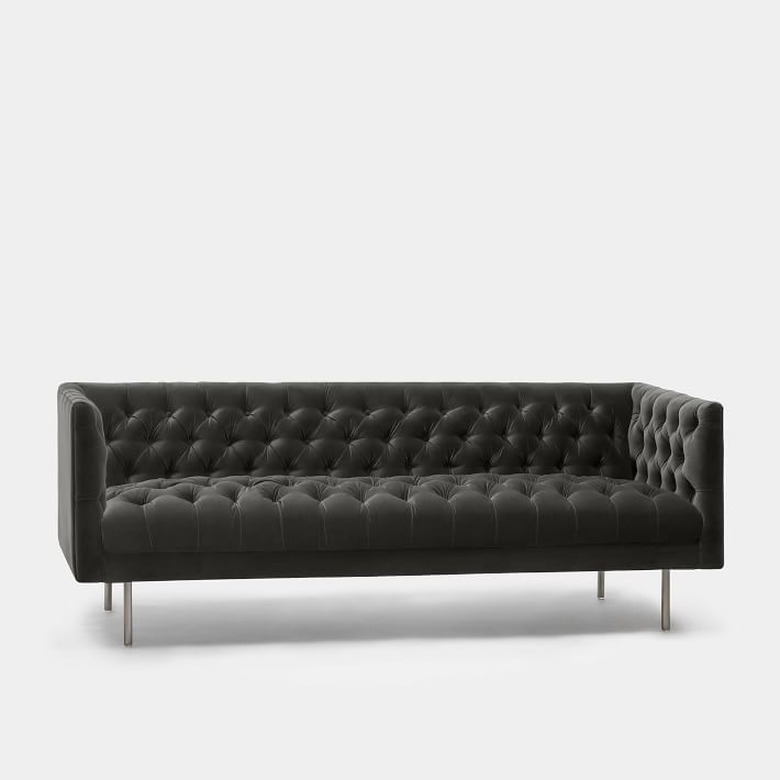 West Elm Modern Chesterfield Sofa