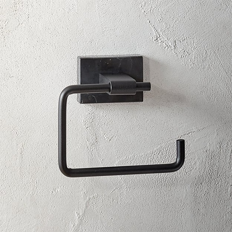 decorative accent toilet paper holder