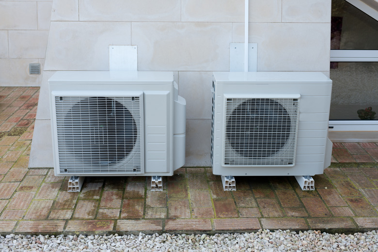 Two air conditioning units