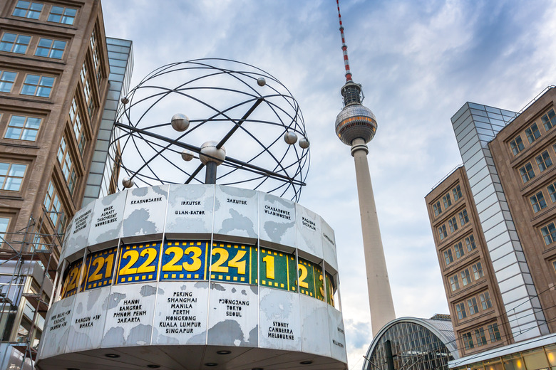 The Weltzeituhr World Clock at Alexanderplatz