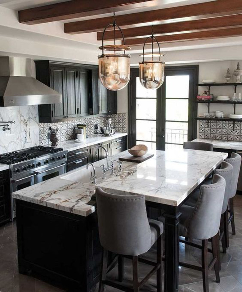 Two level kitchen island with seating hotsell
