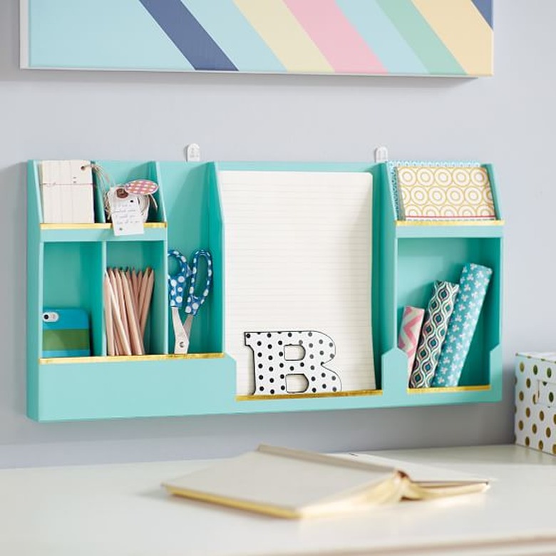 pb teen paper wall organizer