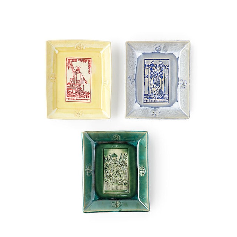 tarot card catchall dish