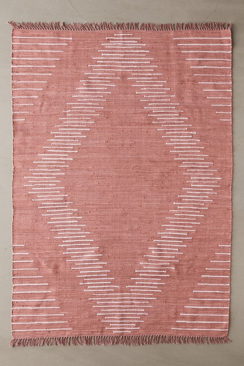 patterned rug