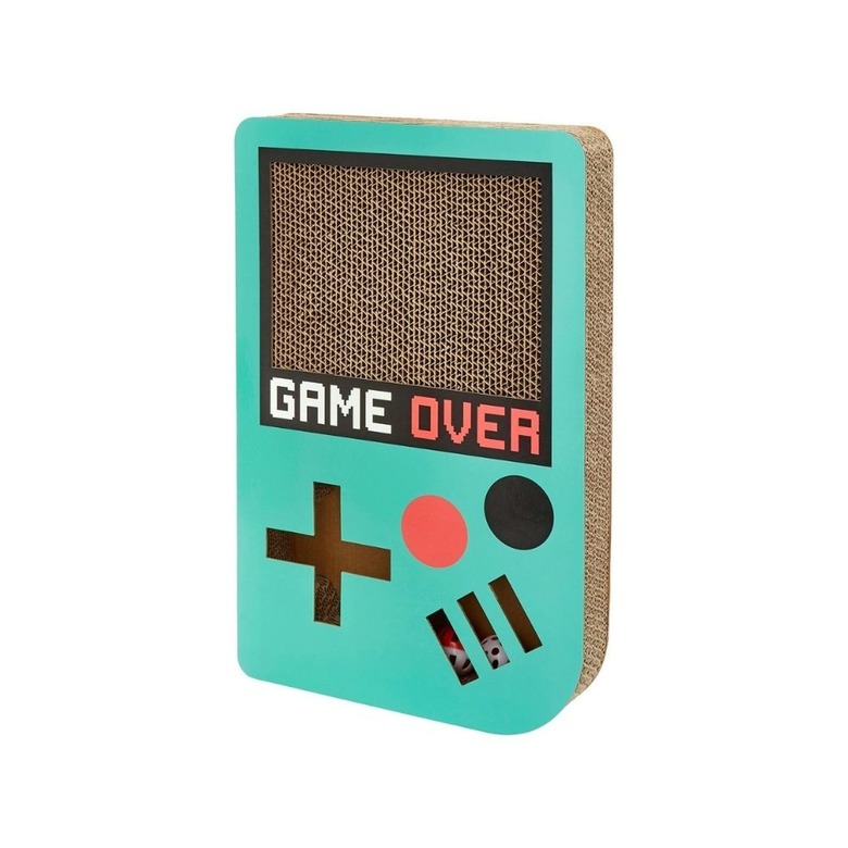 Frisco Retro Game Over Scratcher Cat Toy