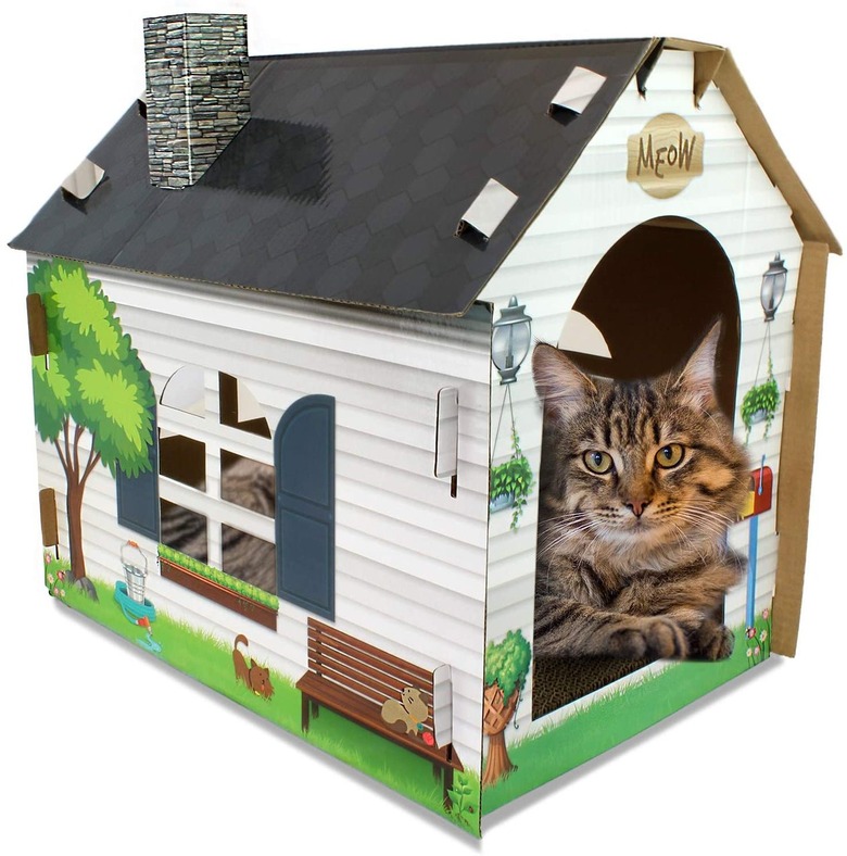 ASPCA Cottage Cat House Scratcher