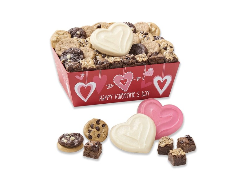 Mrs. Fields cookies and brownies crate