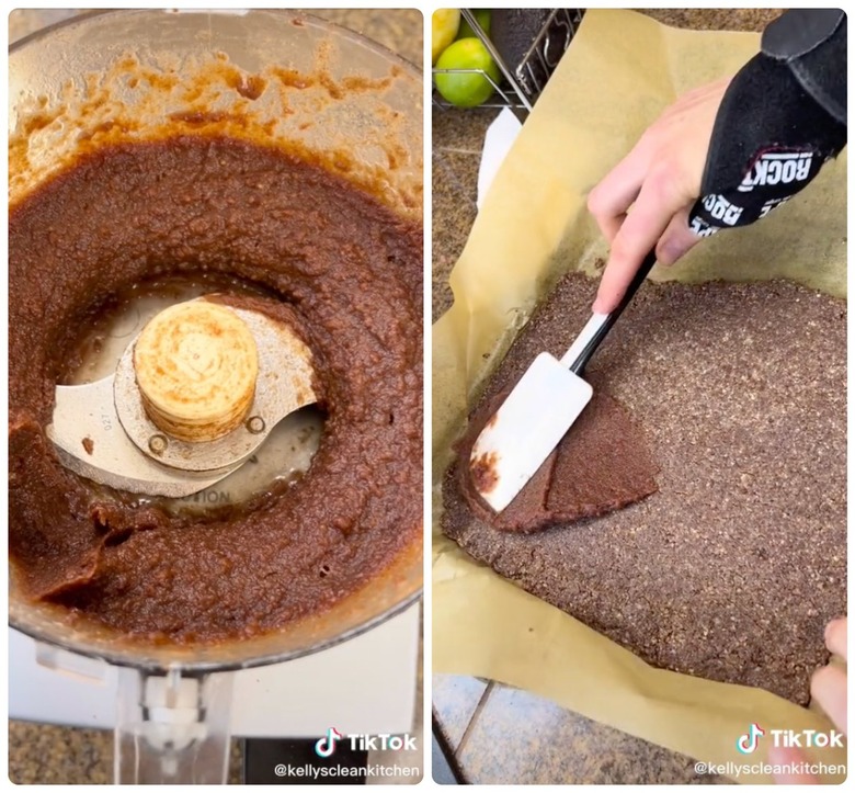 screenshots of raw vegan cinnamon rolls