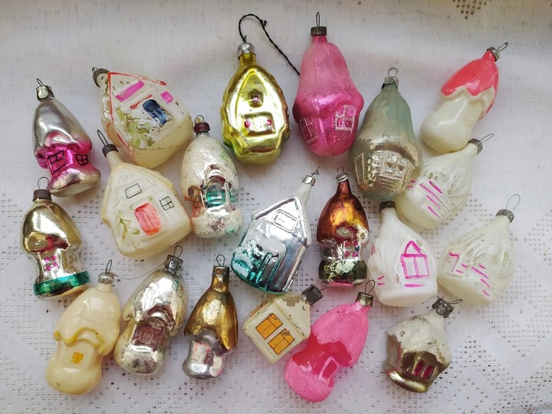 Vintage house ornaments
