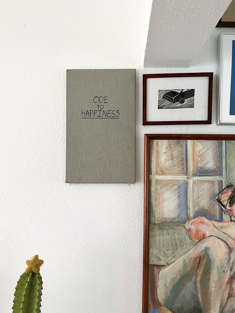 The gray cover of 
