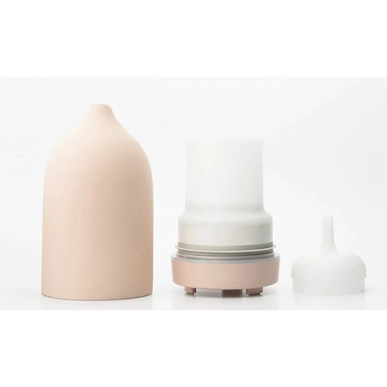 Parts of a pink diffuser