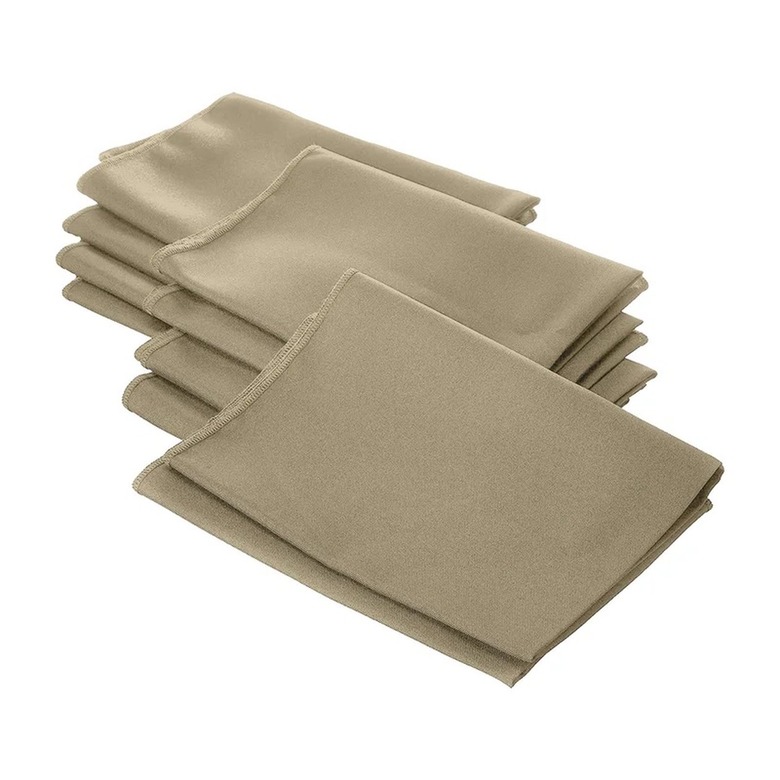 taupe napkin set