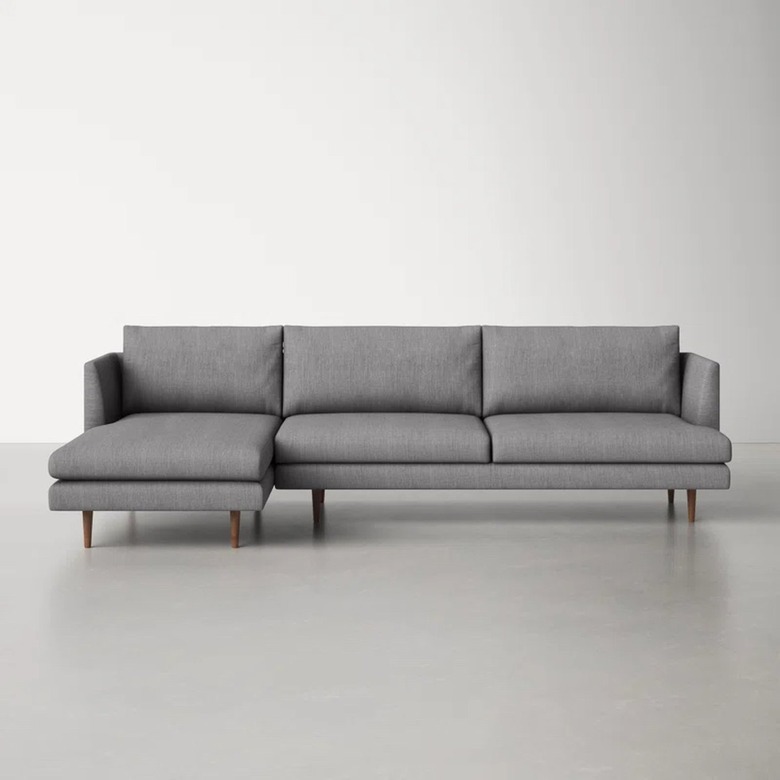 AllModern Miller 2-Piece Upholstered Sectional