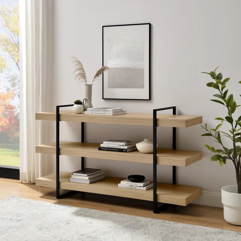 17 Stories Alayna Steel Standard Bookcase