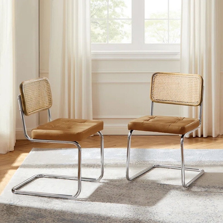 Bayou Breeze Staple Hill Tufted Side Chairs