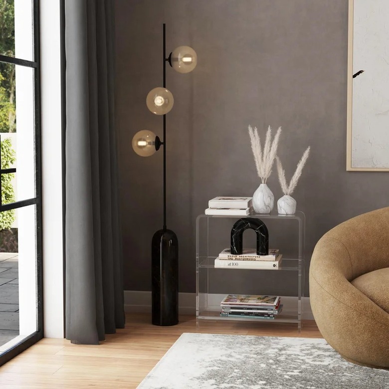 Etta Avenue Candice Acrylic Etagere Bookcase