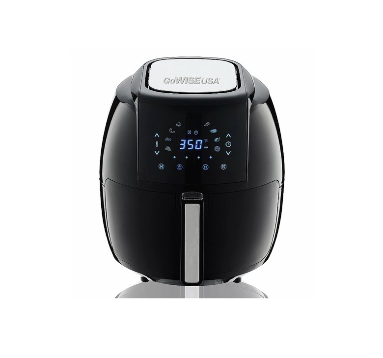 air fryer in black