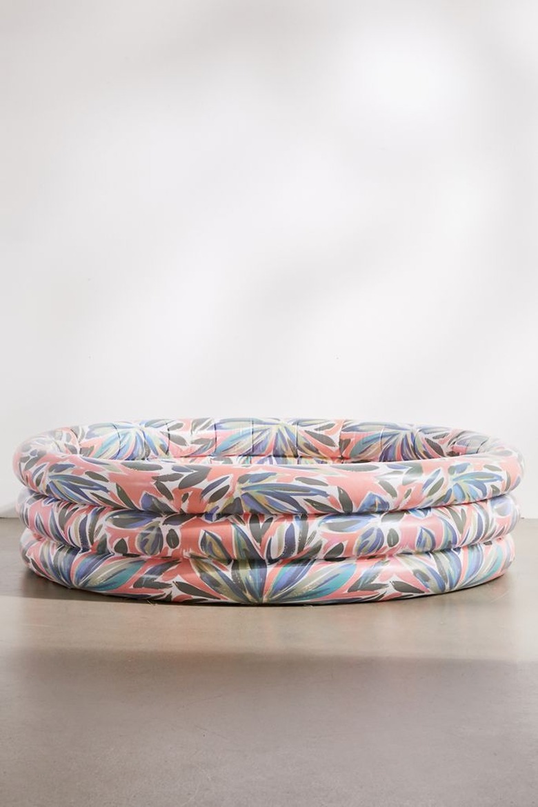 colorful blowup pool