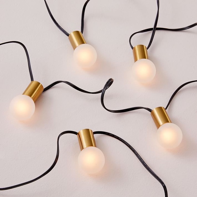 outdoor globe string lights