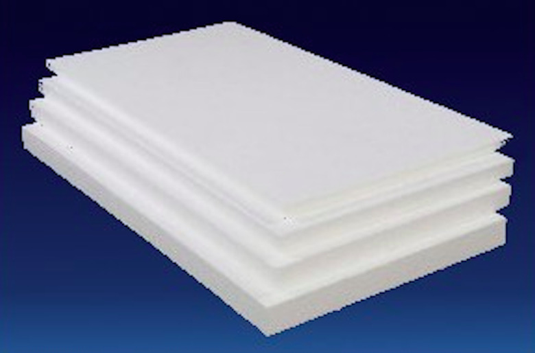 Rigid foam sheets.