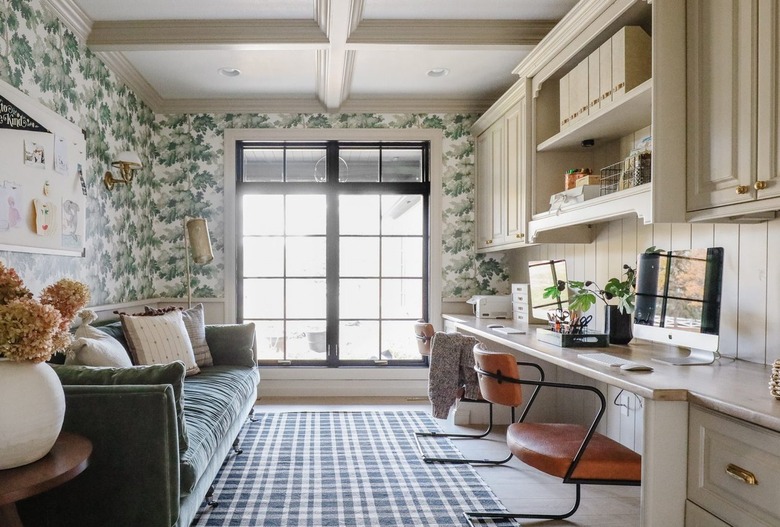 taupe office color idea