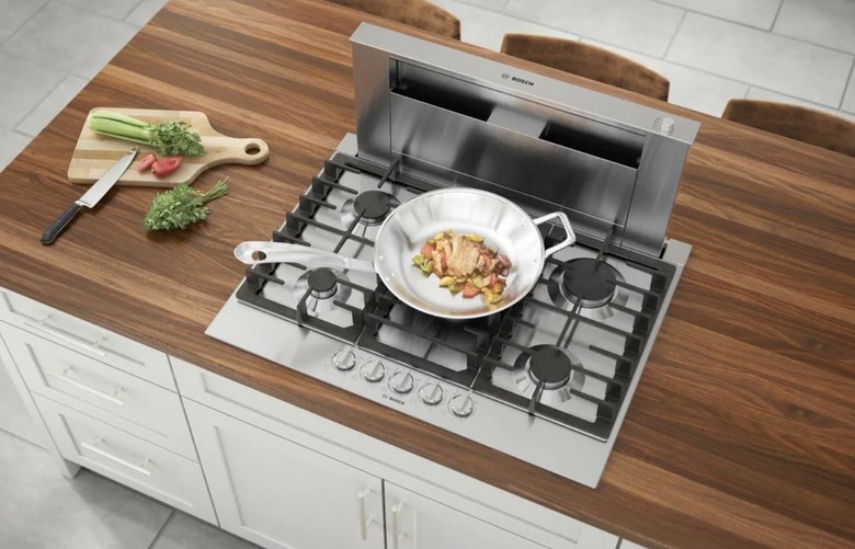 Gas Cooktop in Stainless Steel with 5 burners