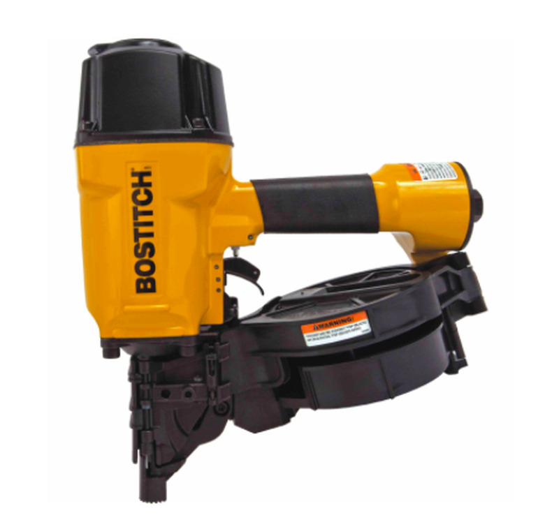 Coil-type framing nailer.